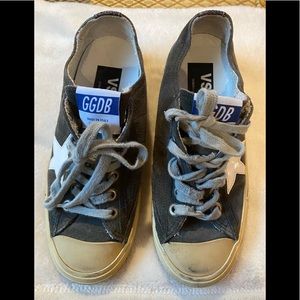 Golden Goose Gray Suede sneakers